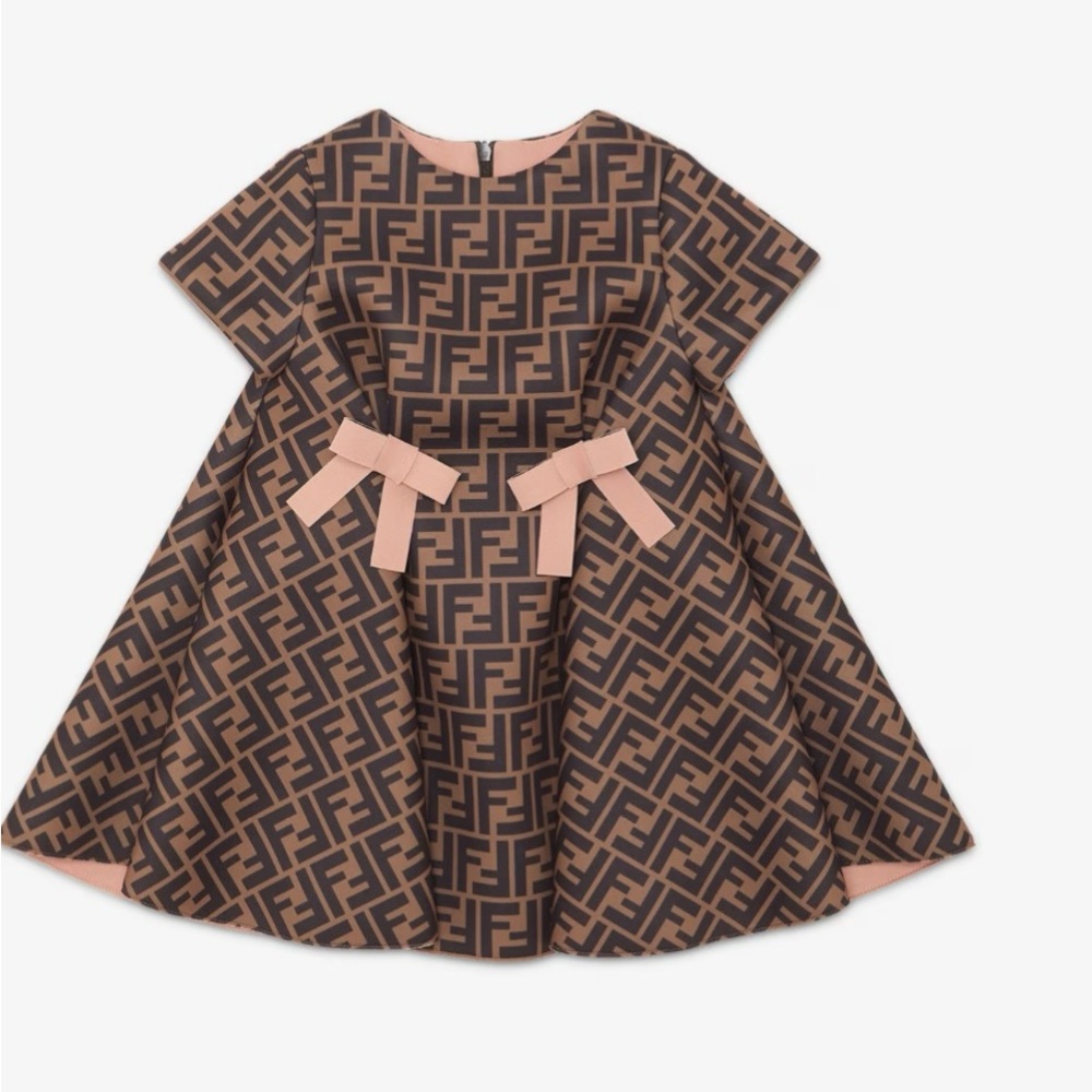 Fendi Dress (Brand New/Never worn) size 12 months & Burberry Coat